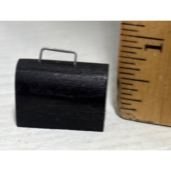 Wood Miniatures For Dollhouse Coffee Grinder Lunch Box Notebook Gumball Machine - Picture 7 of 9